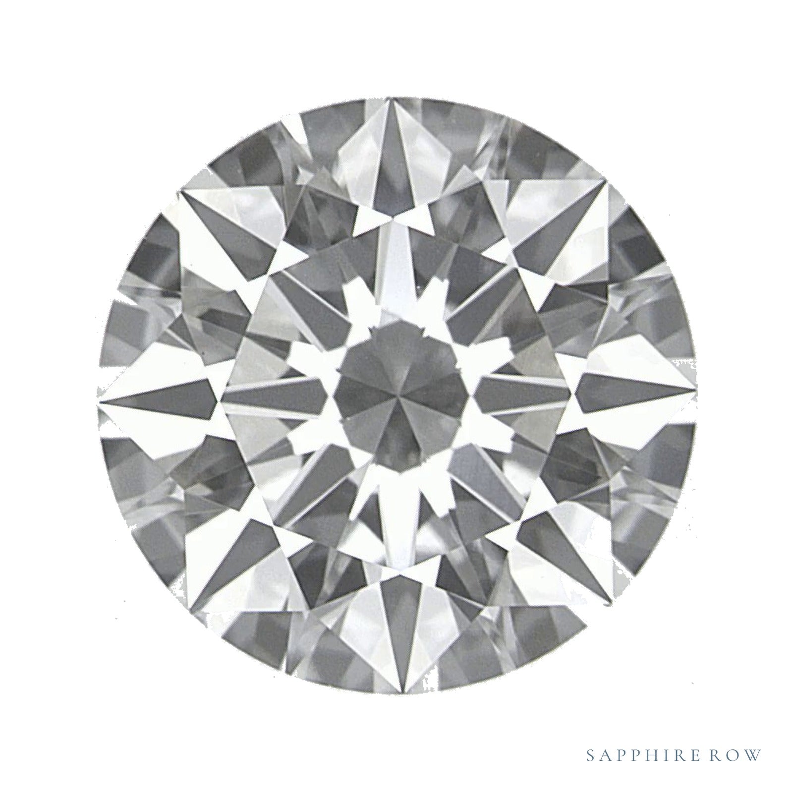 2.56 ct Round Lab-Grown Diamond – D VS1 — Sapphire Row · cut · cut2 · cut3 · cut4