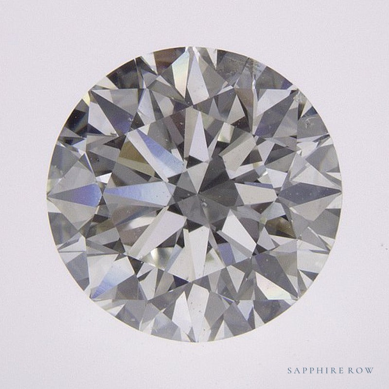 2.55 ct natural diamond, round cut | Sapphire Row · cut7
