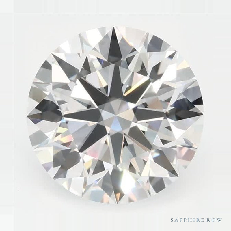 2.55 ct lab-grown diamond, round cut | Sapphire Row · cut7