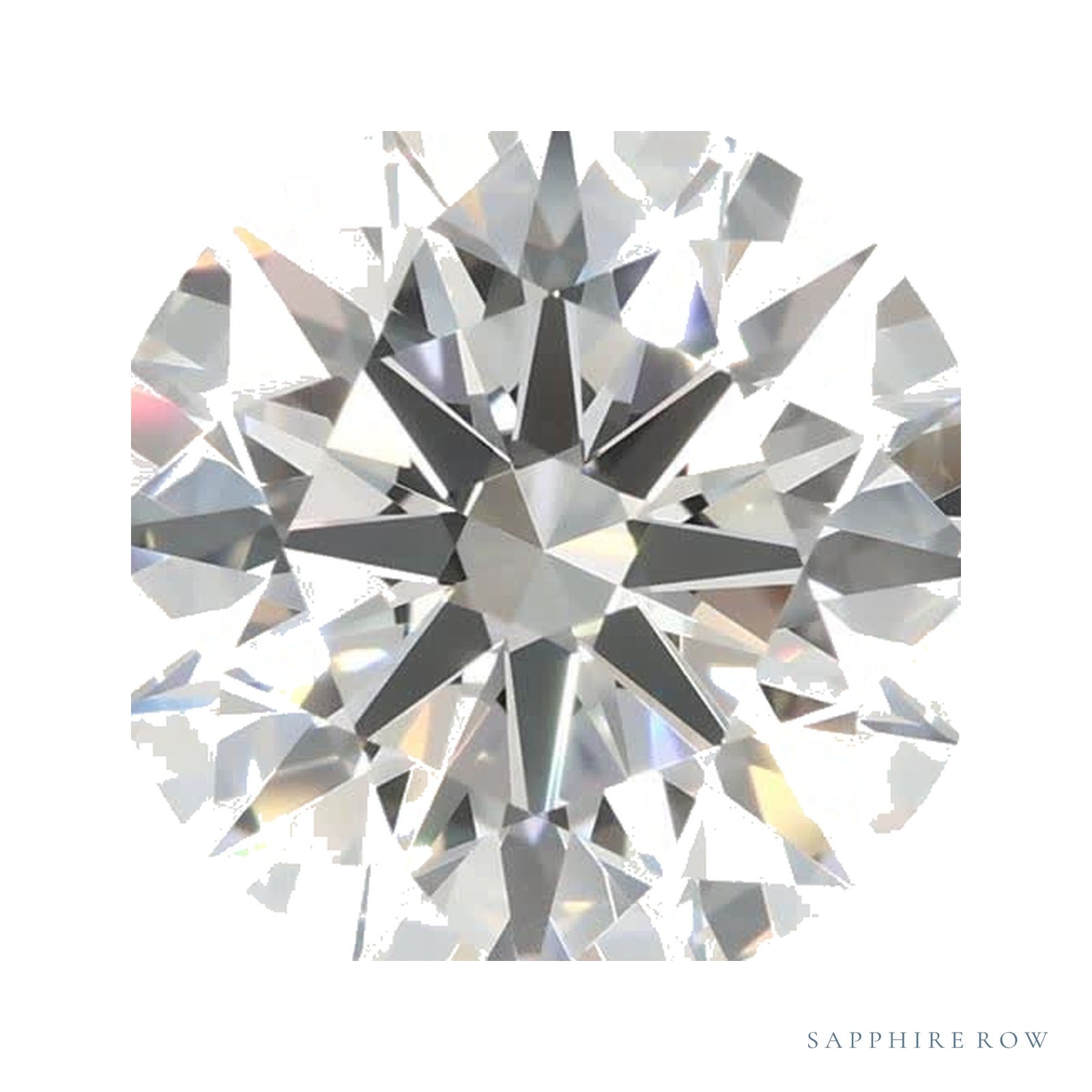 2.53 ct Round Lab-Grown Diamond – D VVS2 — Sapphire Row · cut · cut2 · cut3 · cut4