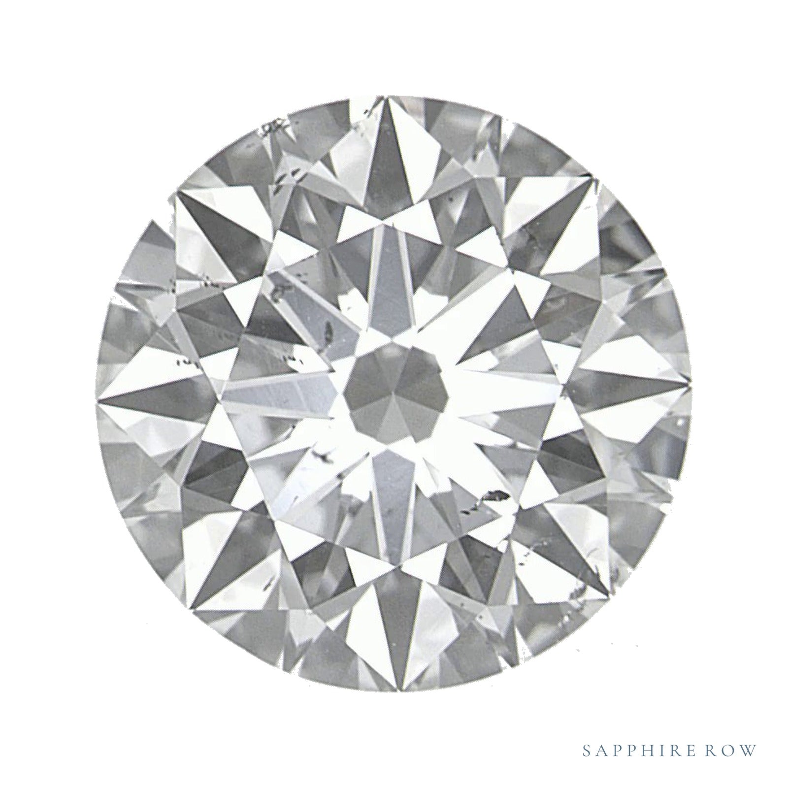 2.52 ct Round Natural Diamond – I SI2 — Sapphire Row · cut · cut2 · cut3 · cut4