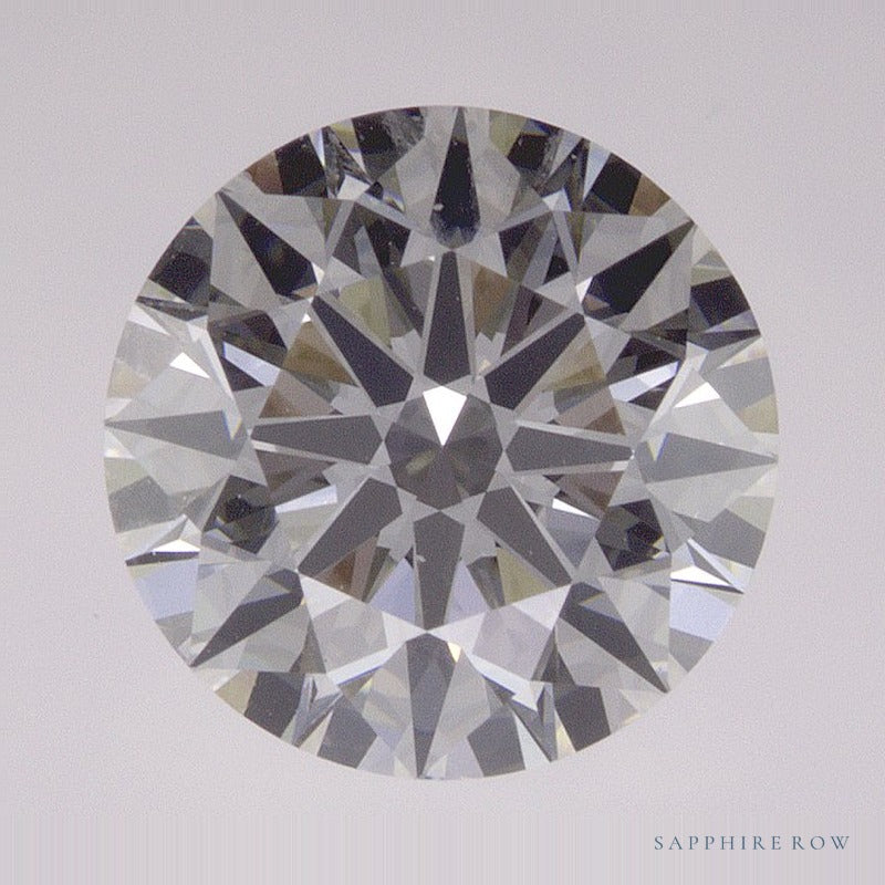 2.52 ct lab-grown diamond, round cut | Sapphire Row · cut7