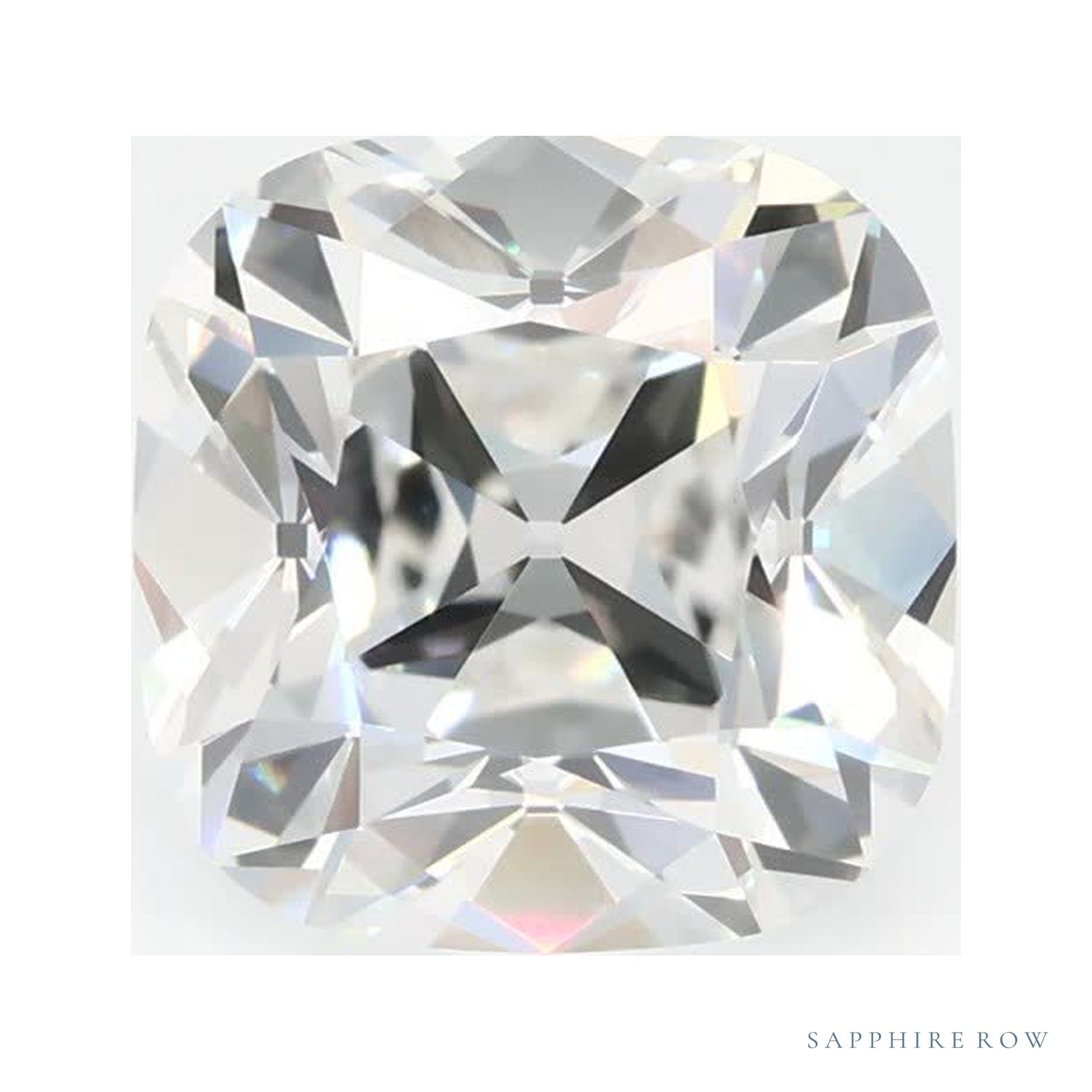 2.52 ct Cushion Lab-Grown Diamond – G VVS2 — Sapphire Row · cut · cut2 · cut3 · cut4
