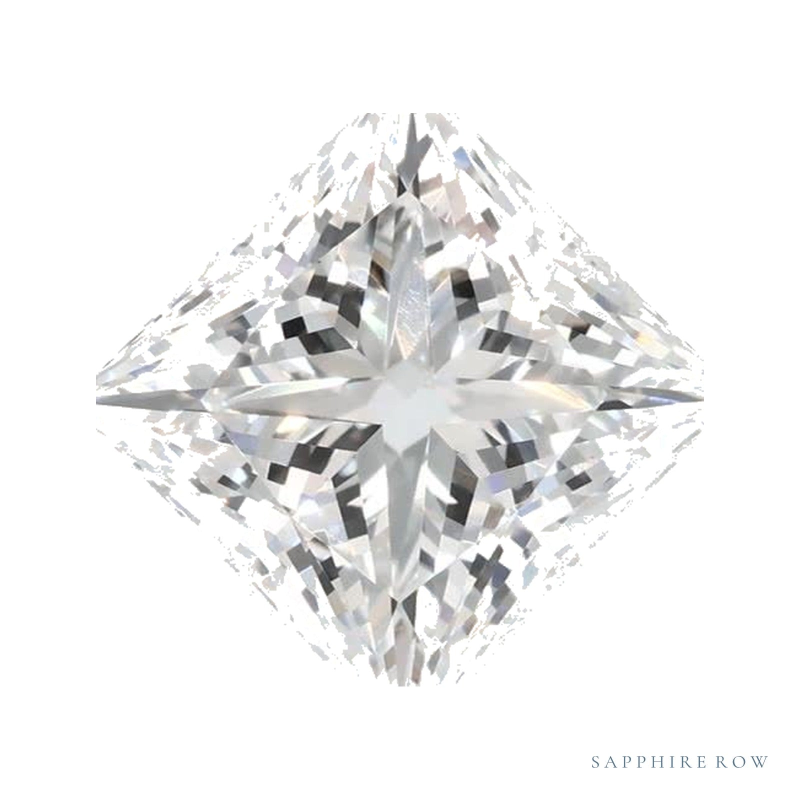 2.52 ct Square Lab-Grown Diamond – D VS1 — Sapphire Row · cut · cut2 · cut3 · cut4