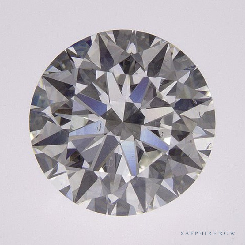 2.51 ct natural diamond, round cut | Sapphire Row · cut7