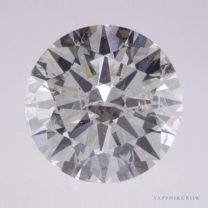 2.50 ct natural diamond, round cut | Sapphire Row · cut7