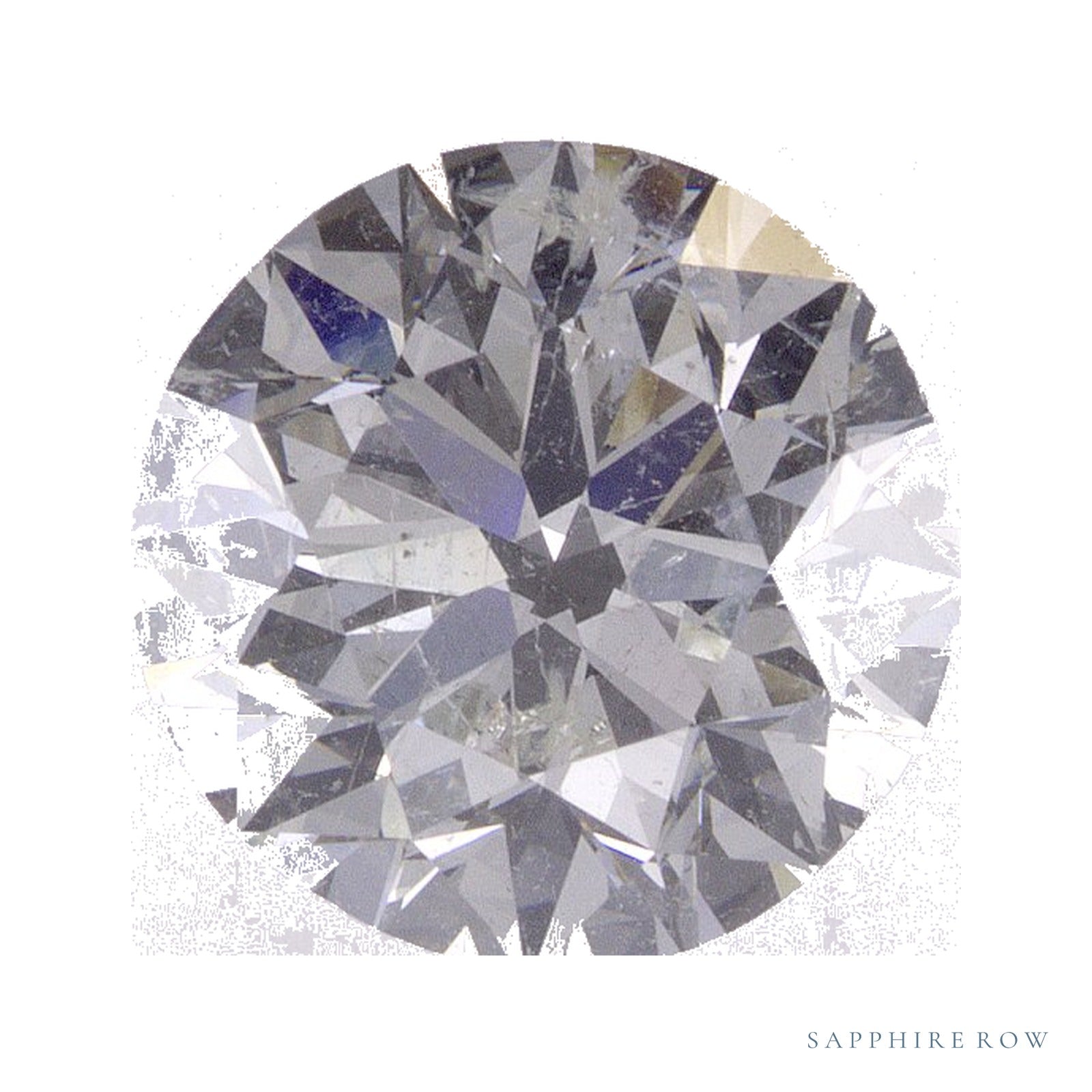 2.50 ct Round Natural Diamond – J I1 — Sapphire Row · cut · cut2 · cut3 · cut4