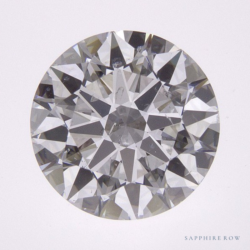 2.50 ct natural diamond, round cut | Sapphire Row · cut7