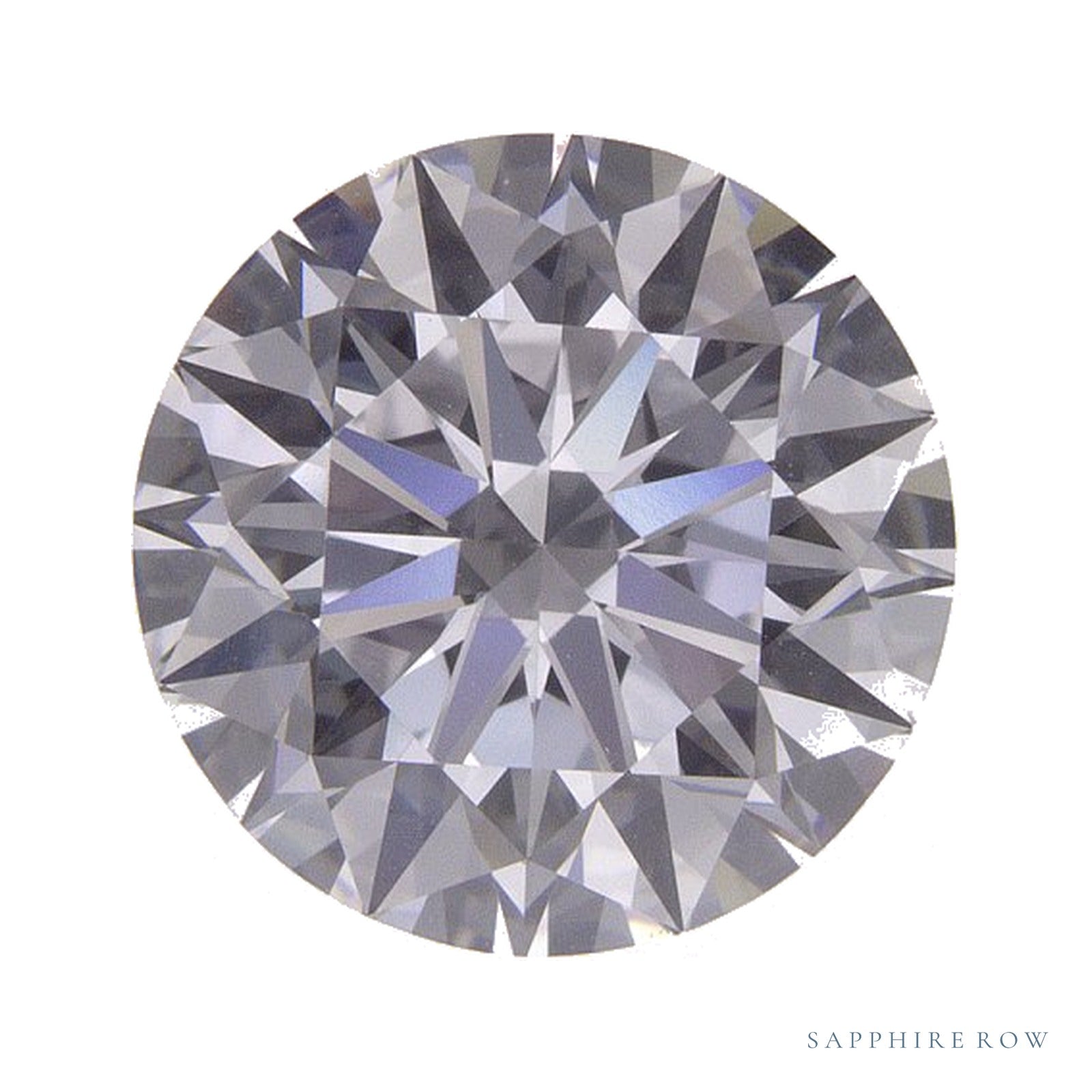 2.50 ct natural diamond, round cut | Sapphire Row · cut4