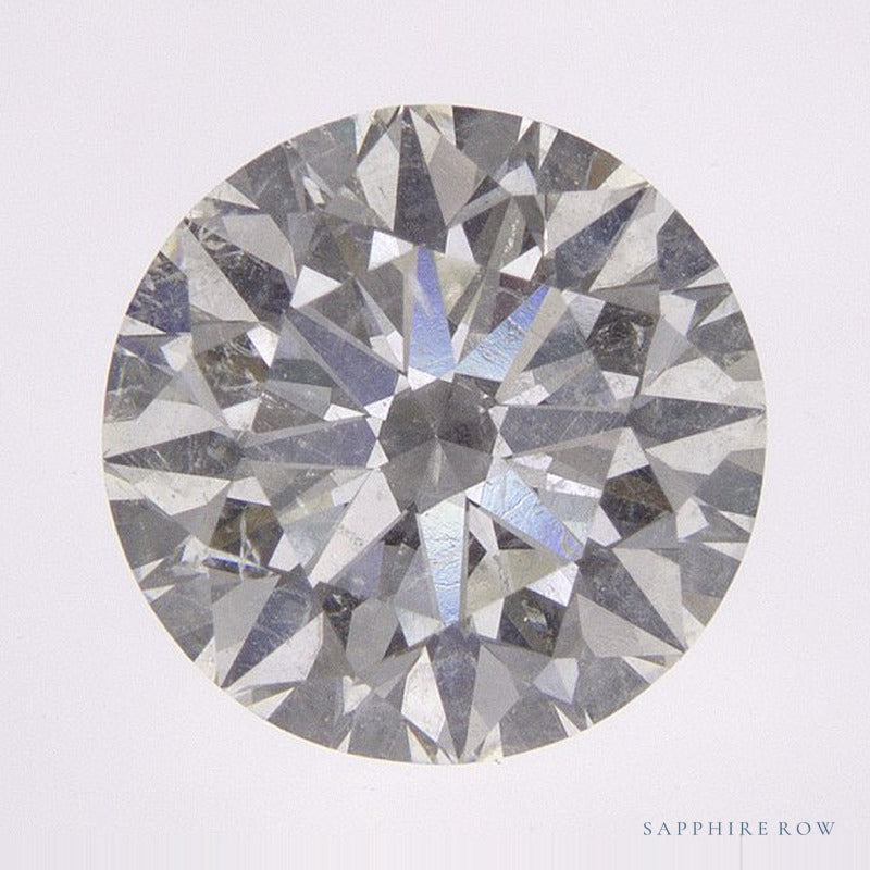 2.50 ct natural diamond, round cut | Sapphire Row · cut7