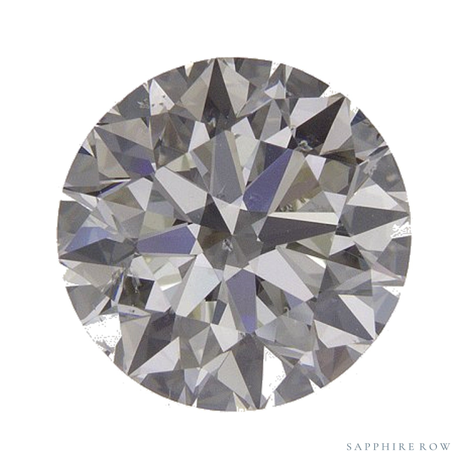 2.50 ct natural diamond, round cut | Sapphire Row · cut4
