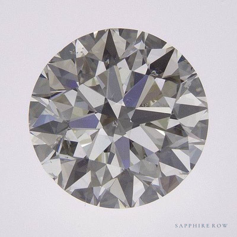 2.50 ct natural diamond, round cut | Sapphire Row · cut7