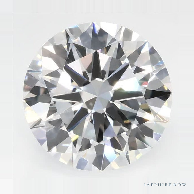2.49 ct Round Lab-Grown Diamond – E VS1 — Sapphire Row · cut · cut7