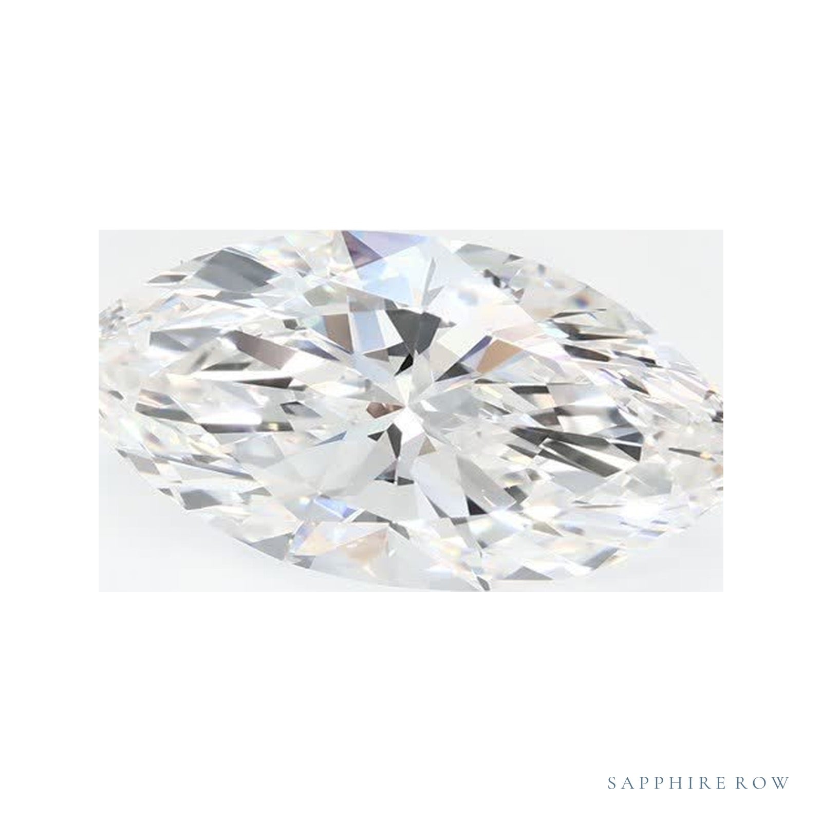2.47 ct lab-grown diamond, marquise cut | Sapphire Row · cut4
