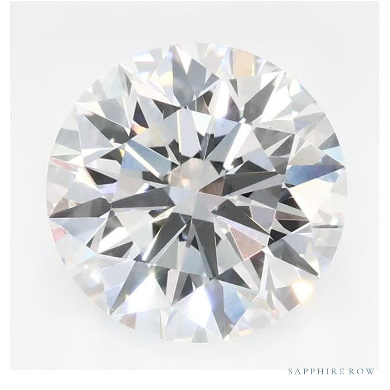 2.46 ct lab-grown diamond, round cut | Sapphire Row · cut7