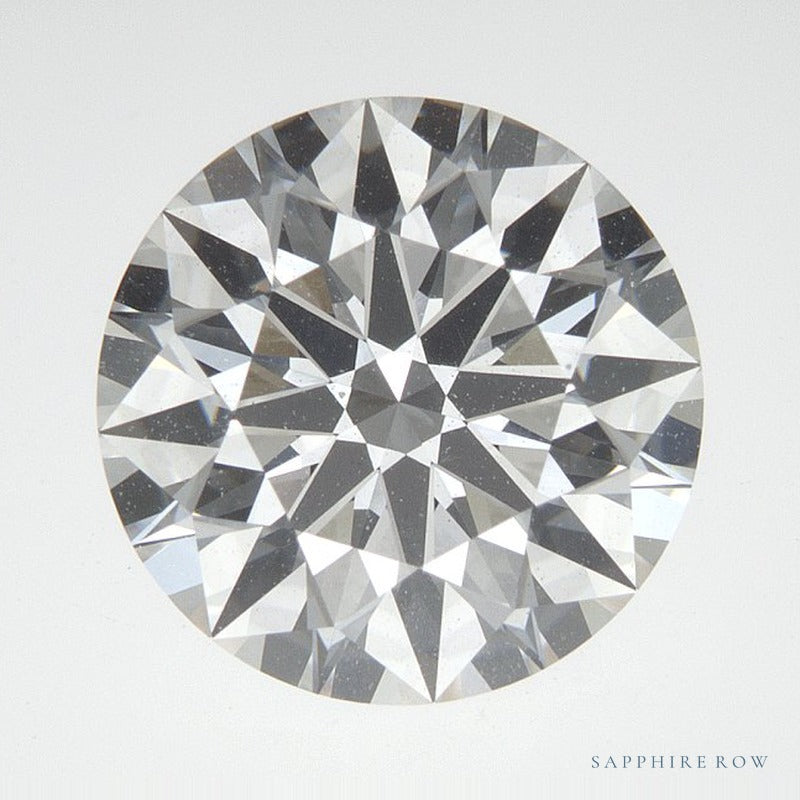 2.44 ct lab-grown diamond, round cut | Sapphire Row · cut7