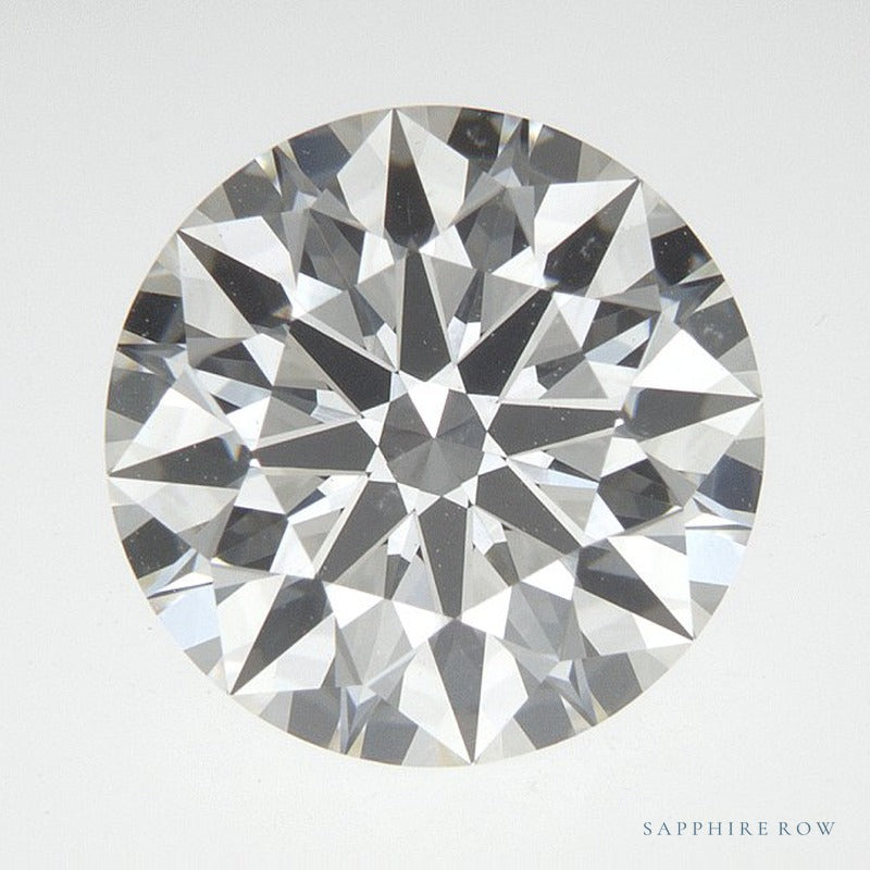 2.44 ct lab-grown diamond, round cut | Sapphire Row · cut7