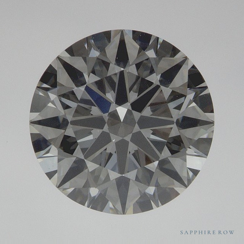 2.43 ct lab-grown diamond, round cut | Sapphire Row · cut7