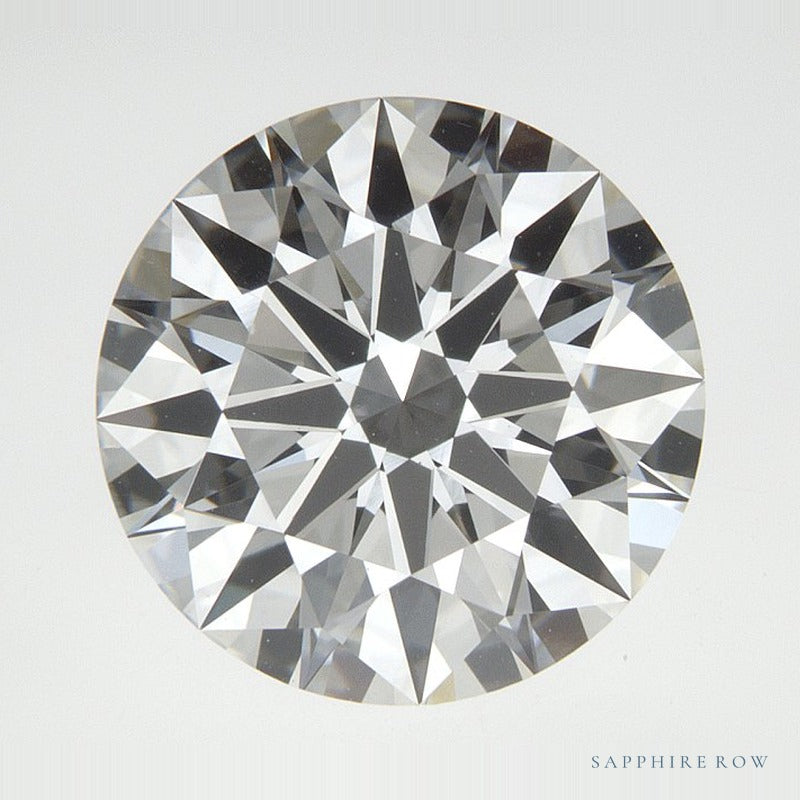 2.43 ct lab-grown diamond, round cut | Sapphire Row · cut7