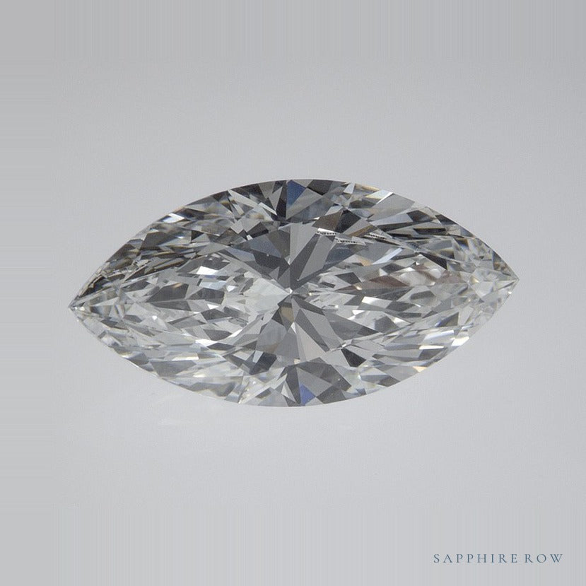 2.43 ct lab-grown diamond, marquise cut | Sapphire Row · cut7
