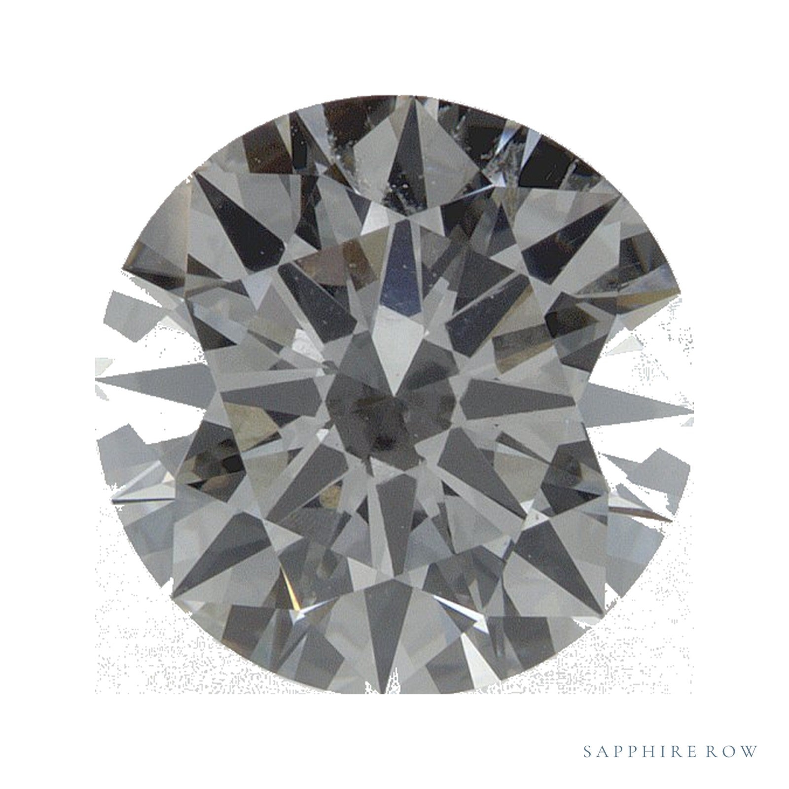 2.43 ct lab-grown diamond, round cut | Sapphire Row · cut4