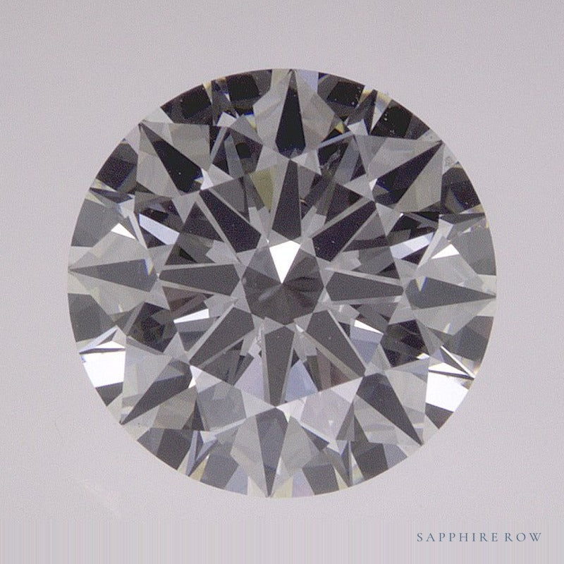 2.43 ct lab-grown diamond, round cut | Sapphire Row · cut7