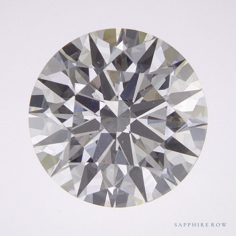 2.42 ct lab-grown diamond, round cut | Sapphire Row · cut7