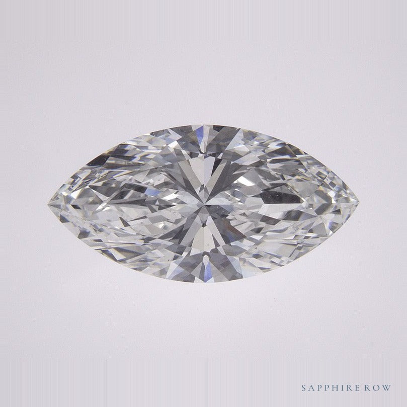 2.42 ct lab-grown diamond, marquise cut | Sapphire Row · cut7