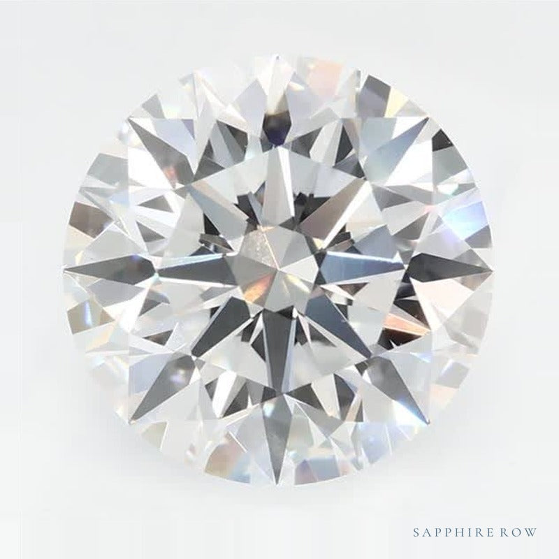 2.42 ct lab-grown diamond, round cut | Sapphire Row · cut7