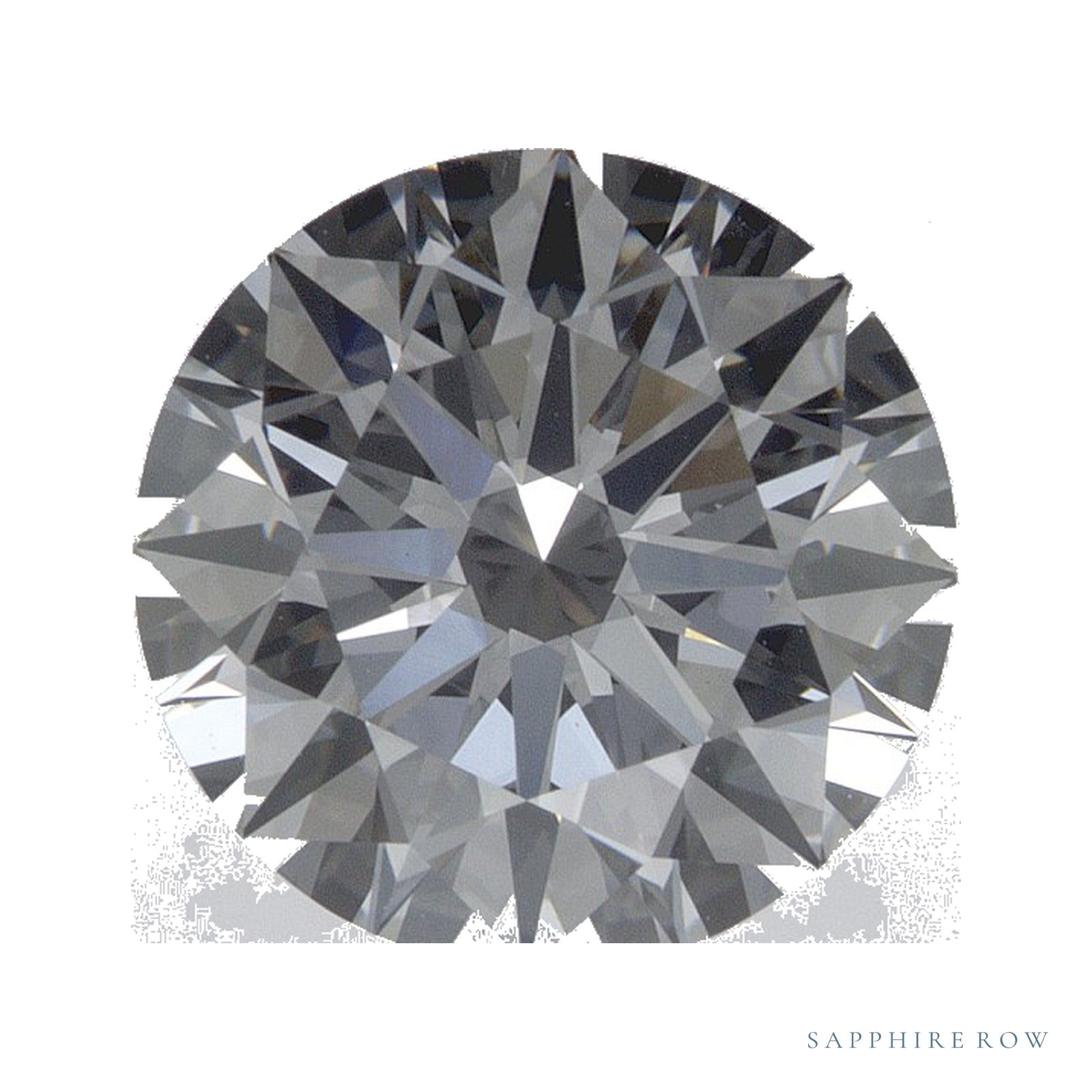 2.42 ct Round Lab-Grown Diamond – E VS1 — Sapphire Row · cut · cut2 · cut3 · cut4