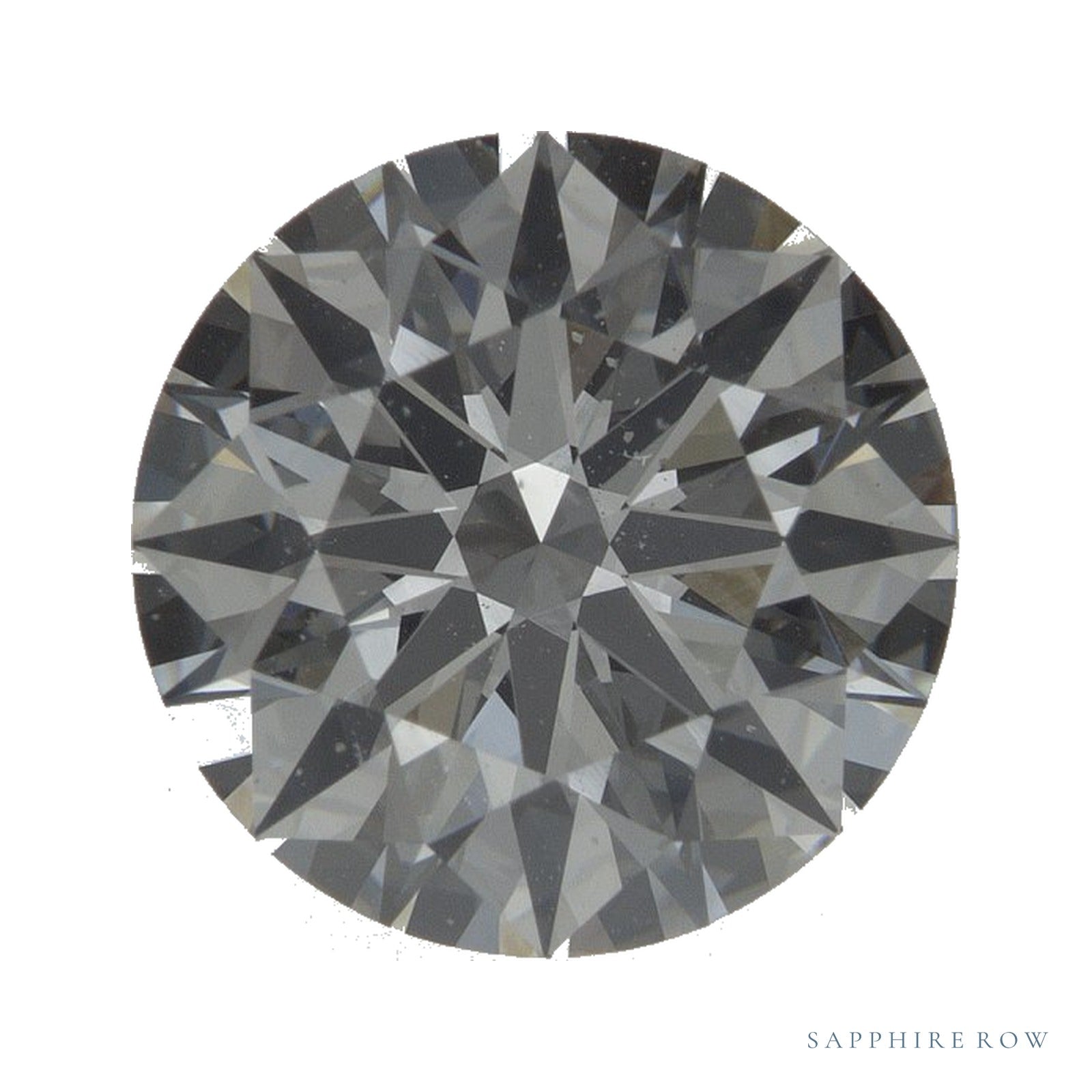 2.41 ct lab-grown diamond, round cut | Sapphire Row · cut4