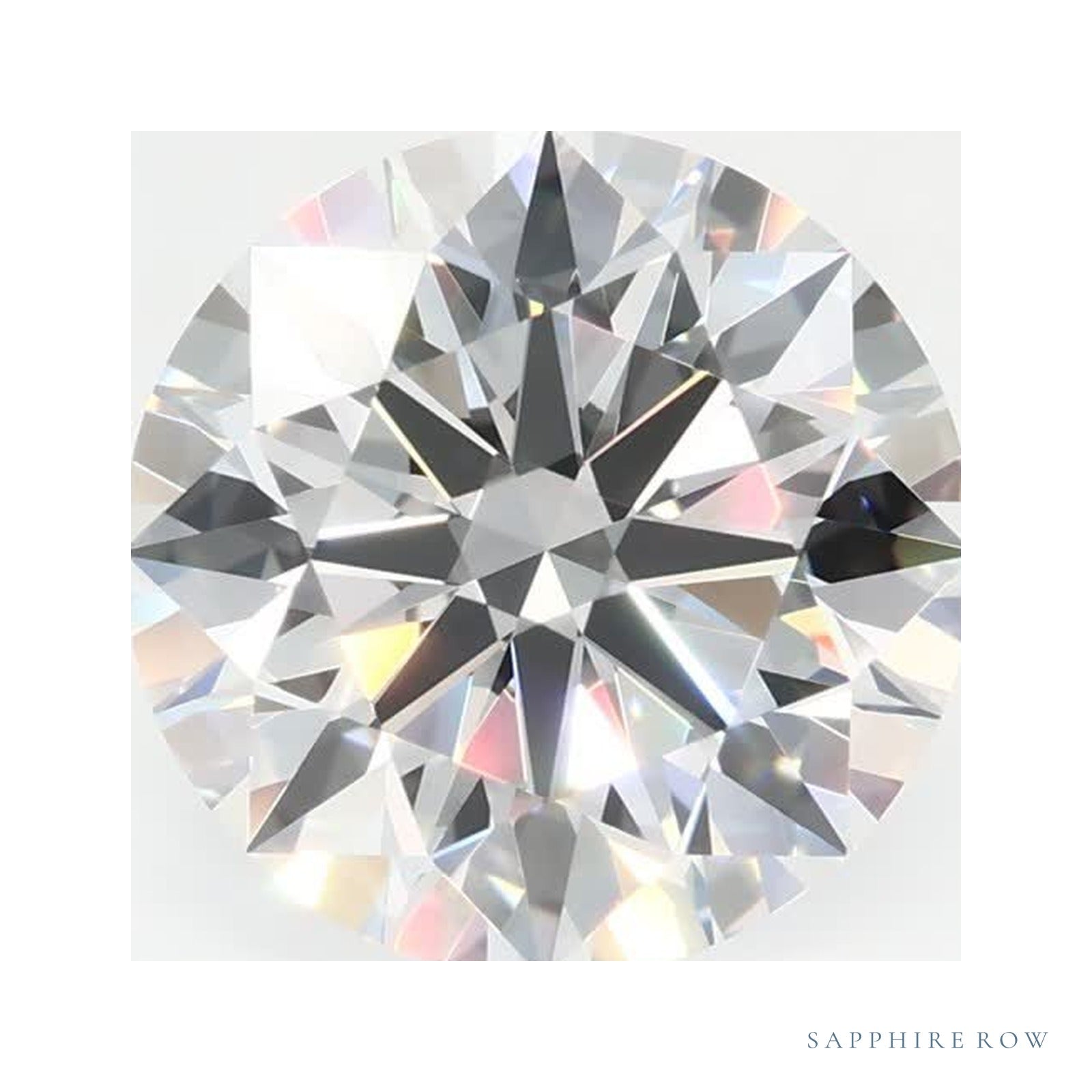 2.41 ct lab-grown diamond, round cut | Sapphire Row · cut4
