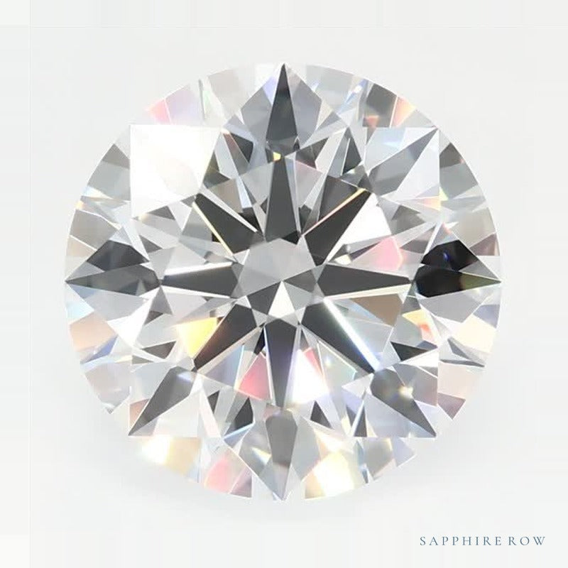 2.41 ct lab-grown diamond, round cut | Sapphire Row · cut7