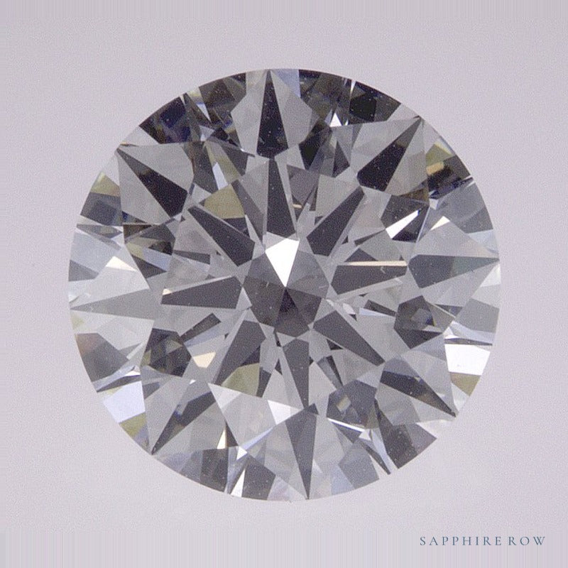 2.41 ct lab-grown diamond, round cut | Sapphire Row · cut7