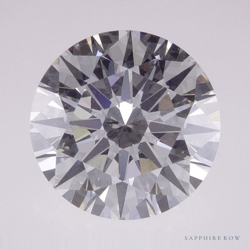 2.41 ct lab-grown diamond, round cut | Sapphire Row · cut7