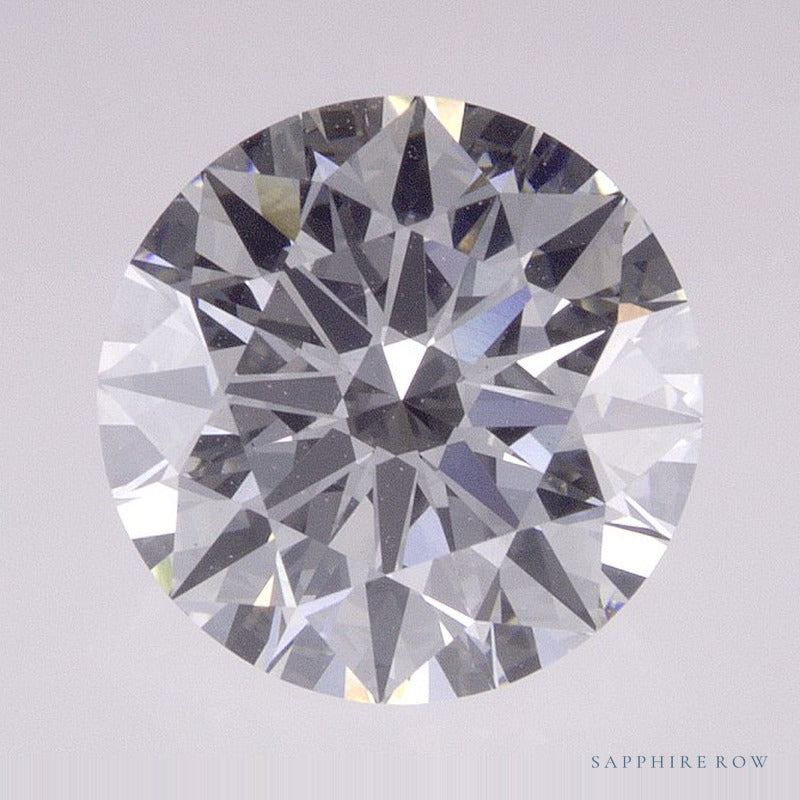 2.41 ct lab-grown diamond, round cut | Sapphire Row · cut7