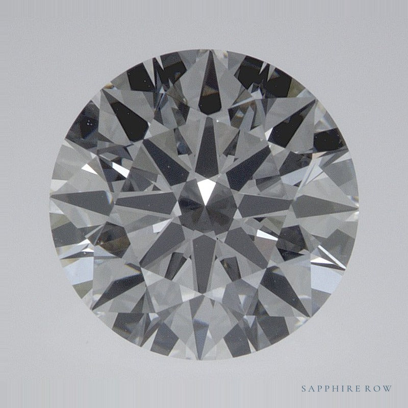 2.41 ct lab-grown diamond, round cut | Sapphire Row · cut7