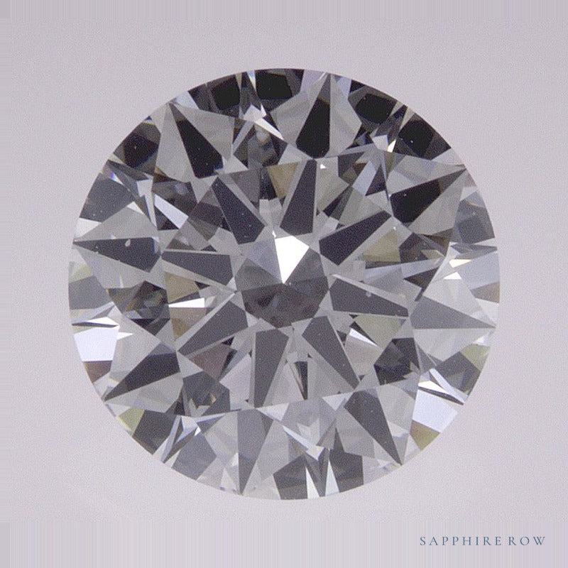 2.41 ct lab-grown diamond, round cut | Sapphire Row · cut7