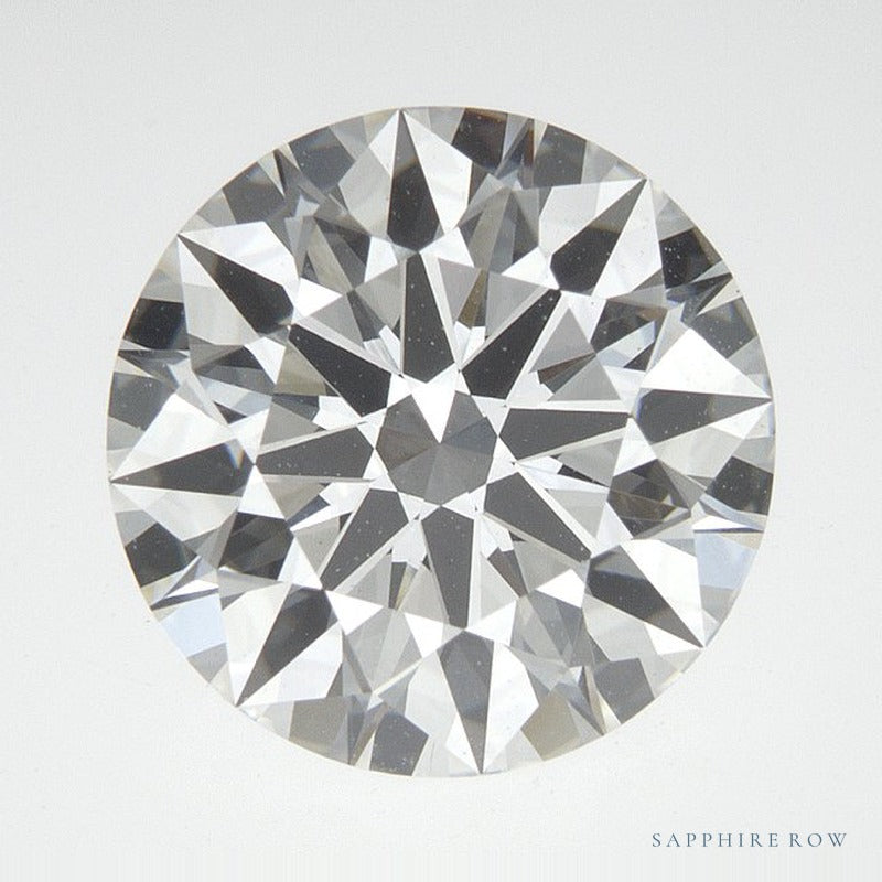 2.40 ct lab-grown diamond, round cut | Sapphire Row · cut7