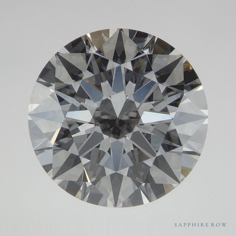 2.40 ct lab-grown diamond, round cut | Sapphire Row · cut7