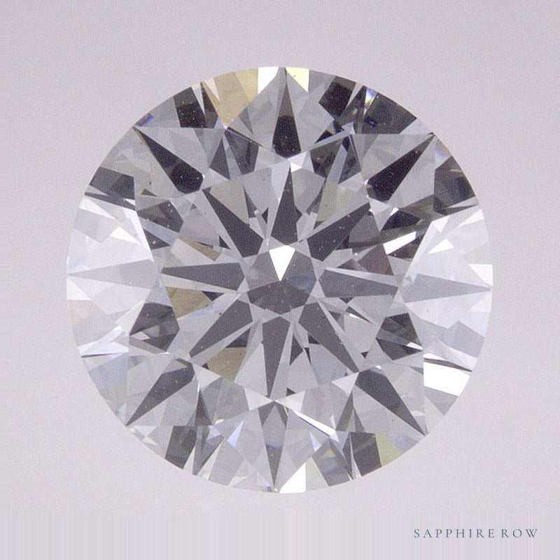 2.40 ct lab-grown diamond, round cut | Sapphire Row · cut7
