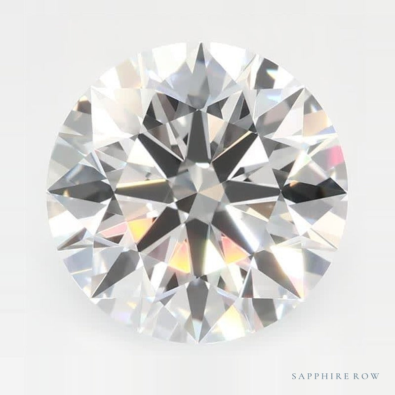 2.40 ct lab-grown diamond, round cut | Sapphire Row · cut7