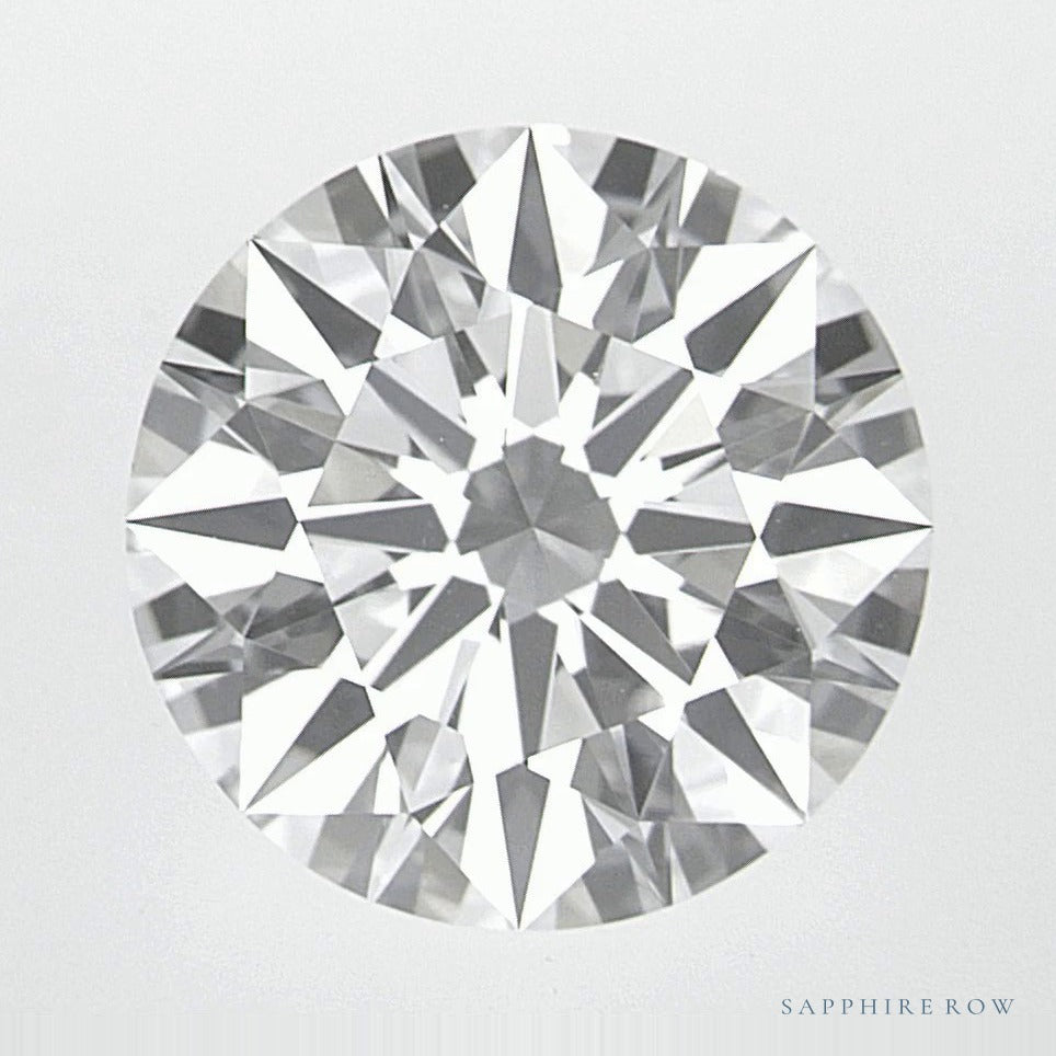 2.40 ct lab-grown diamond, round cut | Sapphire Row · cut7