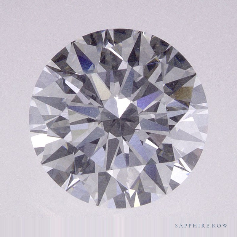 2.40 ct lab-grown diamond, round cut | Sapphire Row · cut7