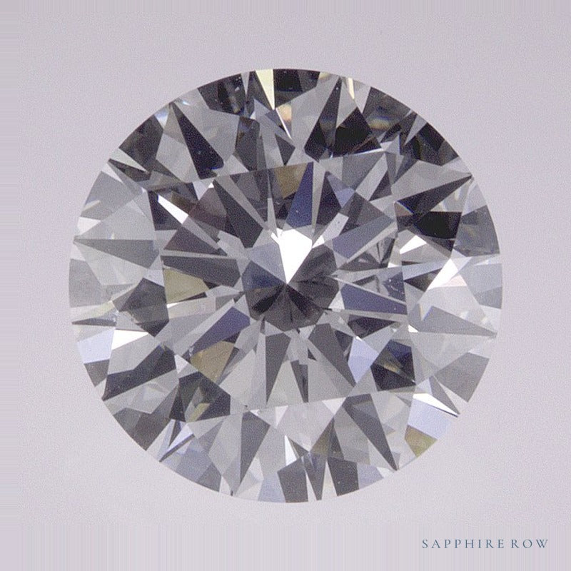 2.40 ct lab-grown diamond, round cut | Sapphire Row · cut7