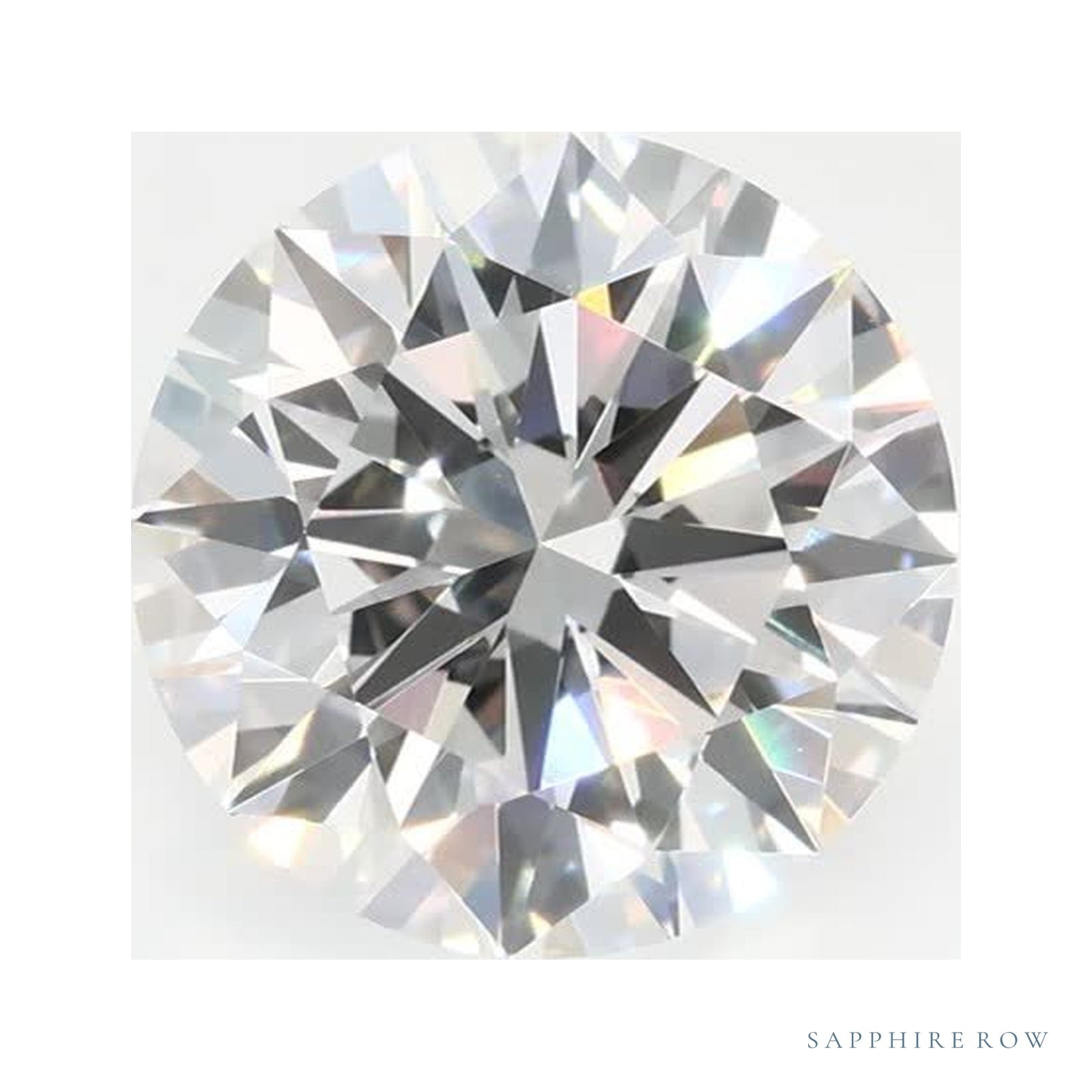 2.40 ct Round Lab-Grown Diamond – F VVS2 — Sapphire Row · cut · cut2 · cut3 · cut4