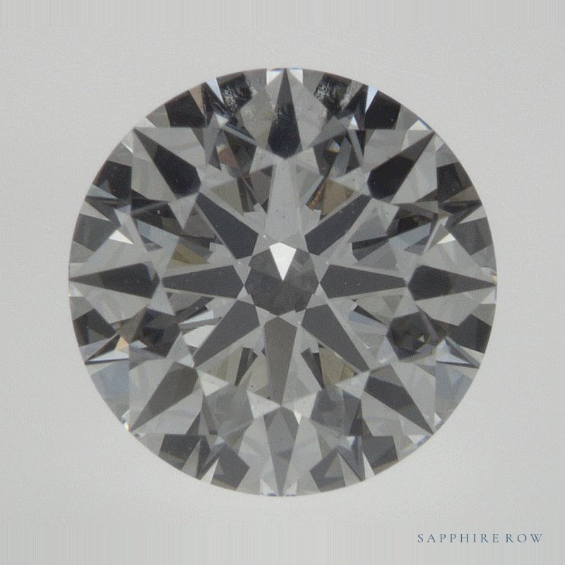 2.39 ct lab-grown diamond, round cut | Sapphire Row · cut7