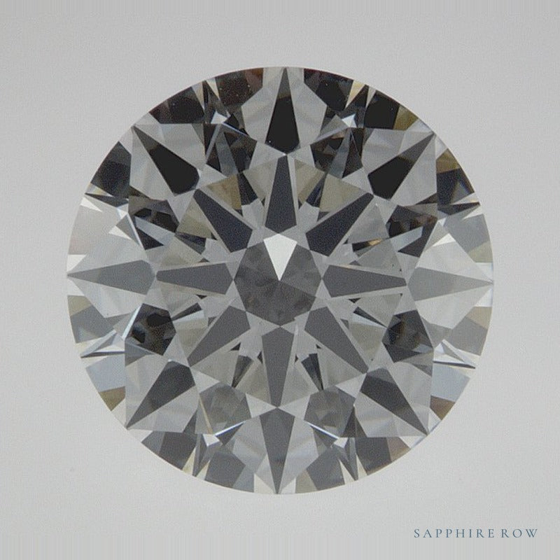 2.39 ct lab-grown diamond, round cut | Sapphire Row · cut7