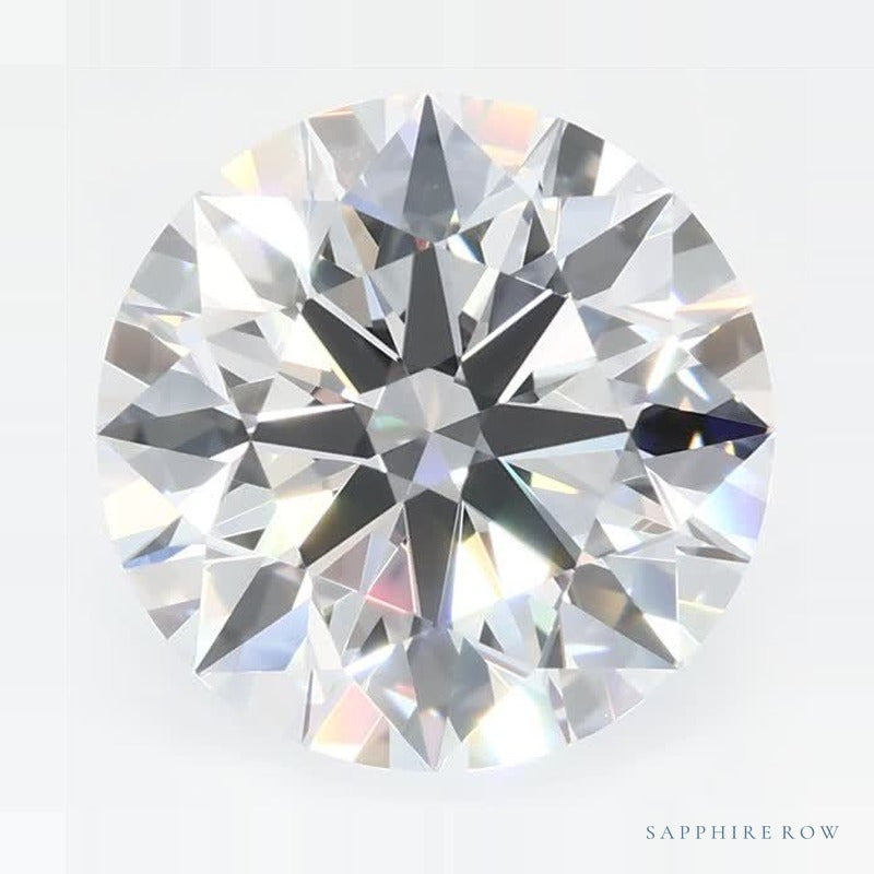 2.39 ct lab-grown diamond, round cut | Sapphire Row · cut7