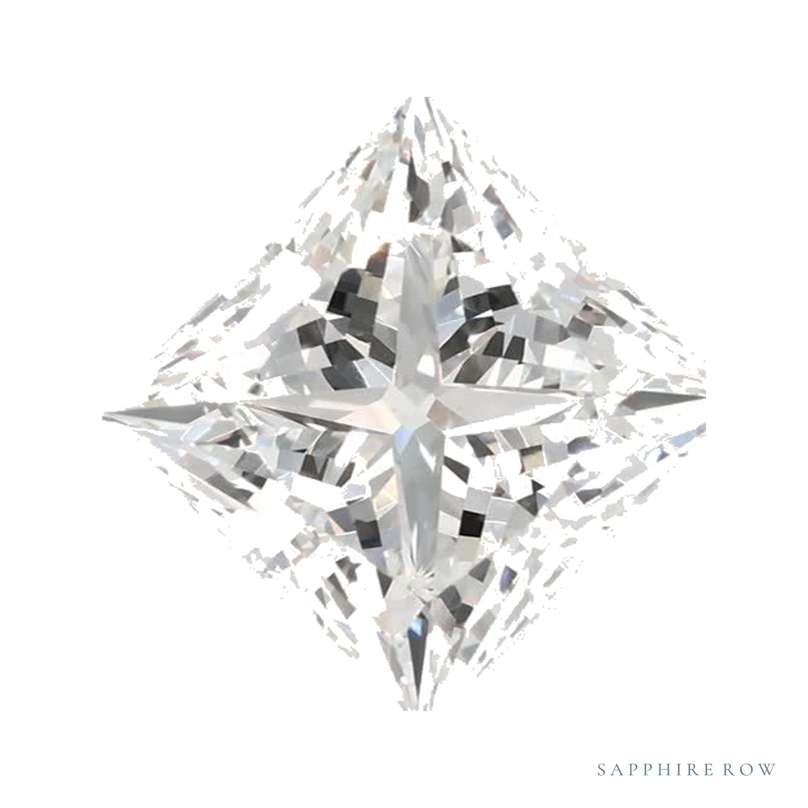 2.39 ct Square Lab-Grown Diamond – F VS1 — Sapphire Row · cut · cut2 · cut3 · cut4